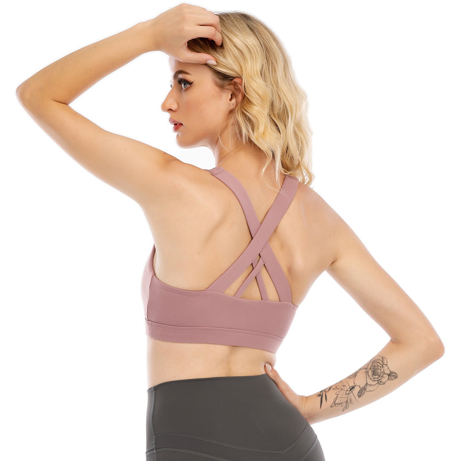 Casual Shockproof Sports Underwear - Sports Bra