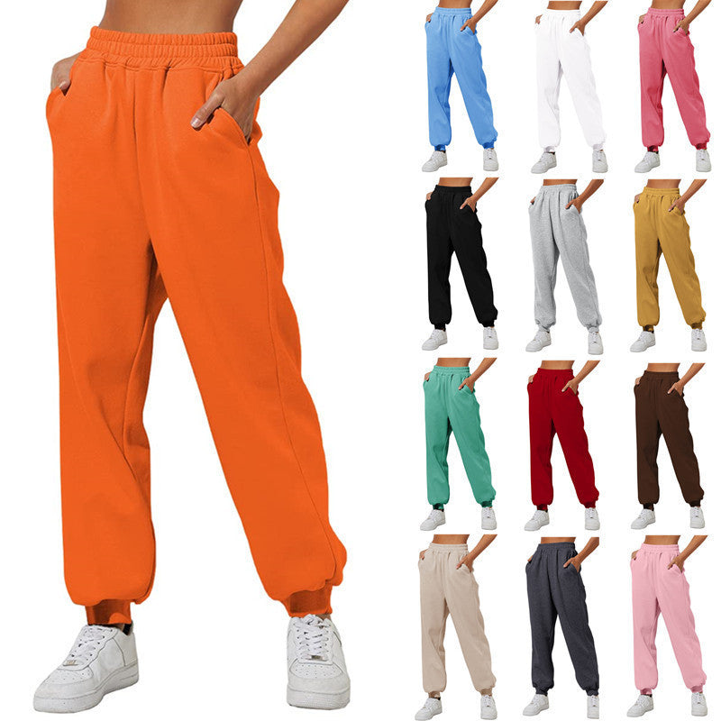 Women's High Waist Loose Joggers