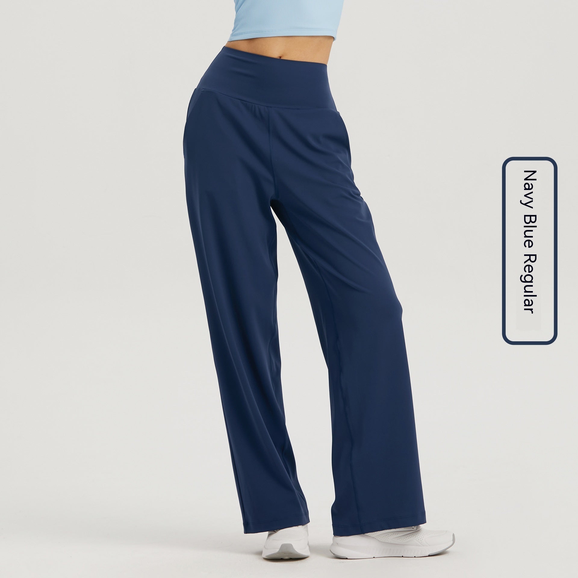 High Waist Hip Lift Yoga Wide-leg Pants