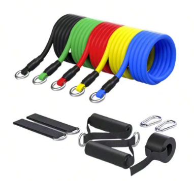 11pcs TPE Strength Training Fitness Kit