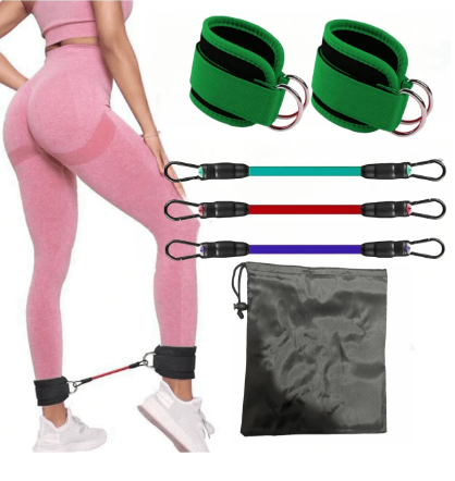 5 Pcs Ankle Resistance Bands Set