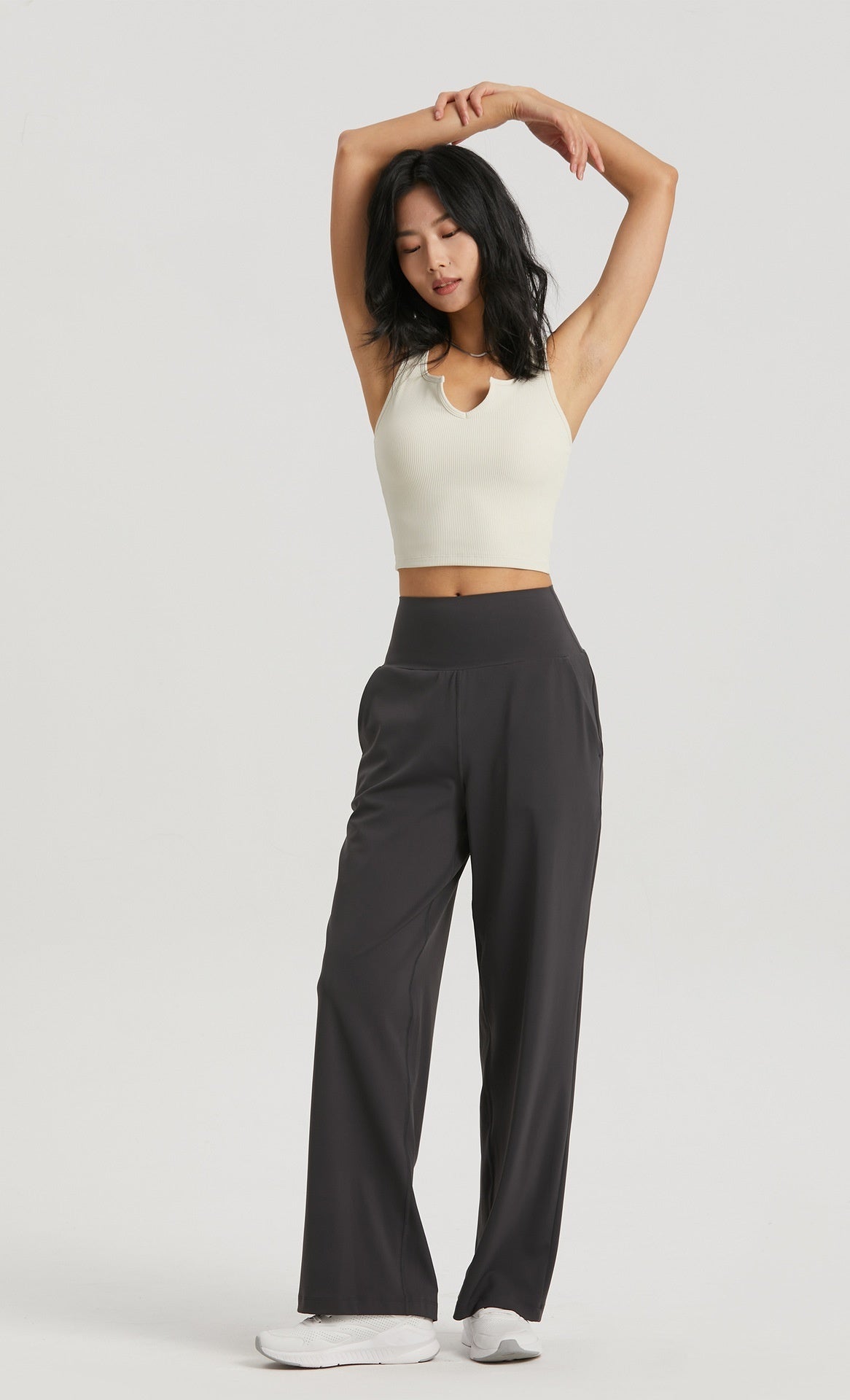 High Waist Hip Lift Yoga Wide-leg Pants