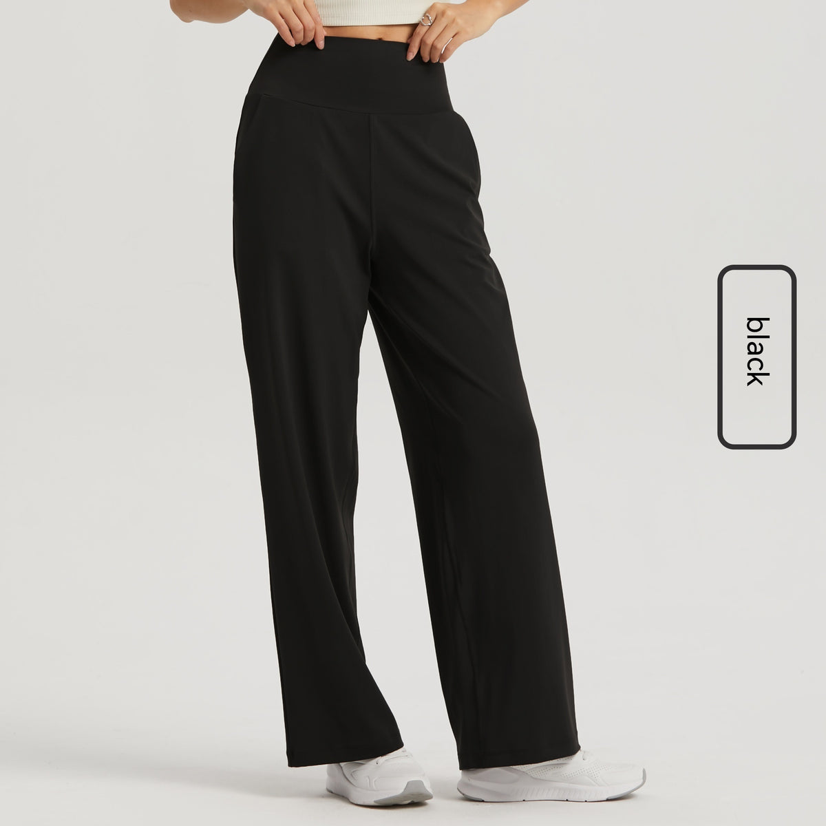 High Waist Hip Lift Yoga Wide-leg Pants